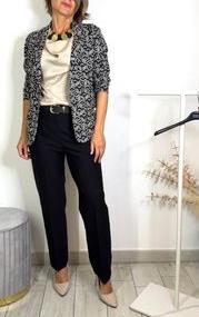 Giacca blazer elasticizzata